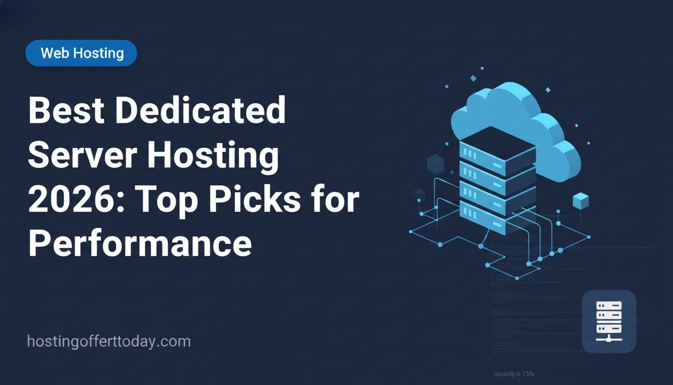 Best Dedicated Server Hosting 2026: Top Picks for Performance - Featured Image