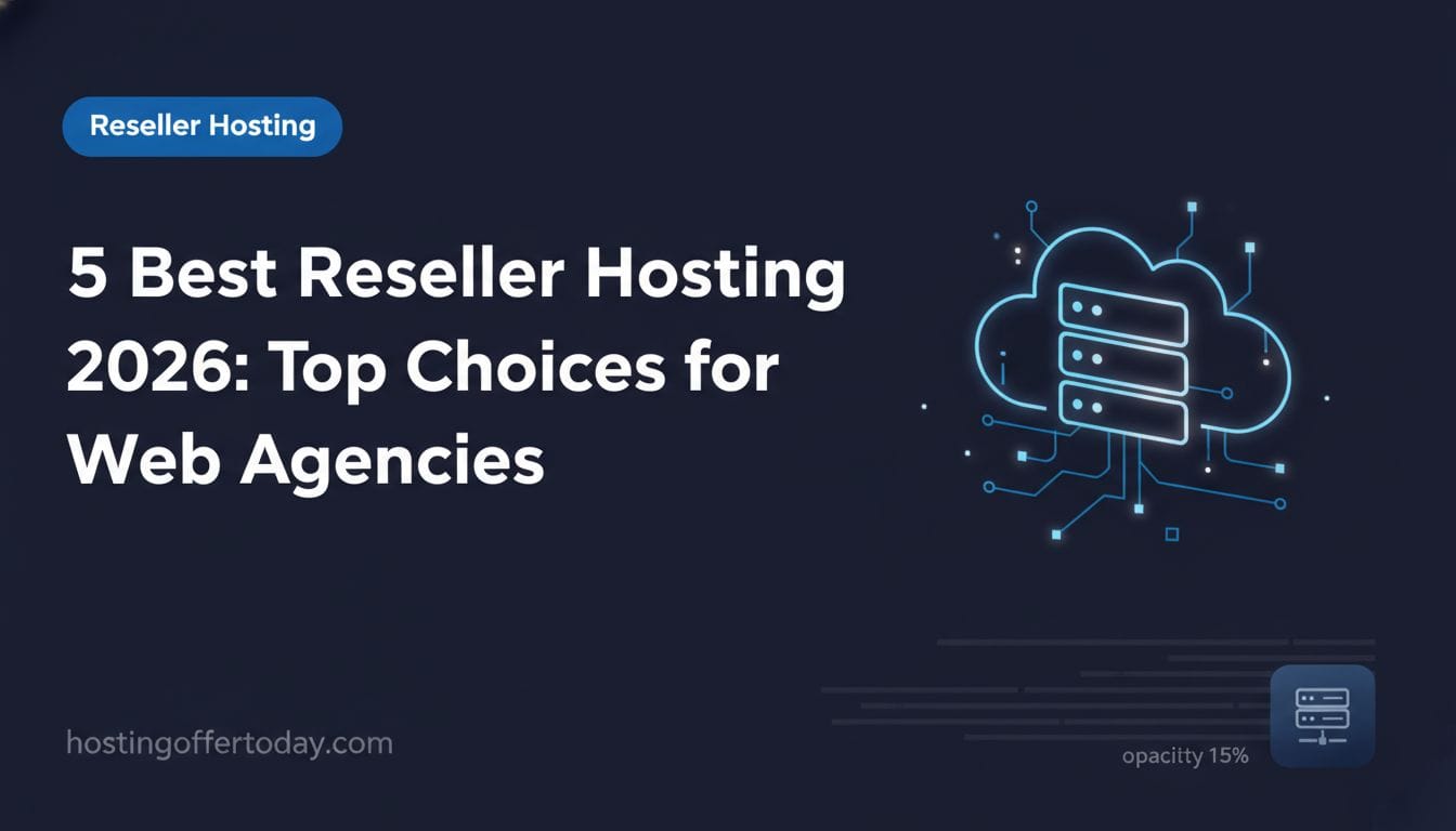 5 Best Reseller Hosting 2026: Top Choices for Web Agencies - Featured Image