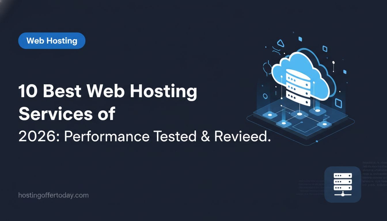 10 Best Web Hosting Services of 2026: Performance Tested & Reviewed - Featured Image