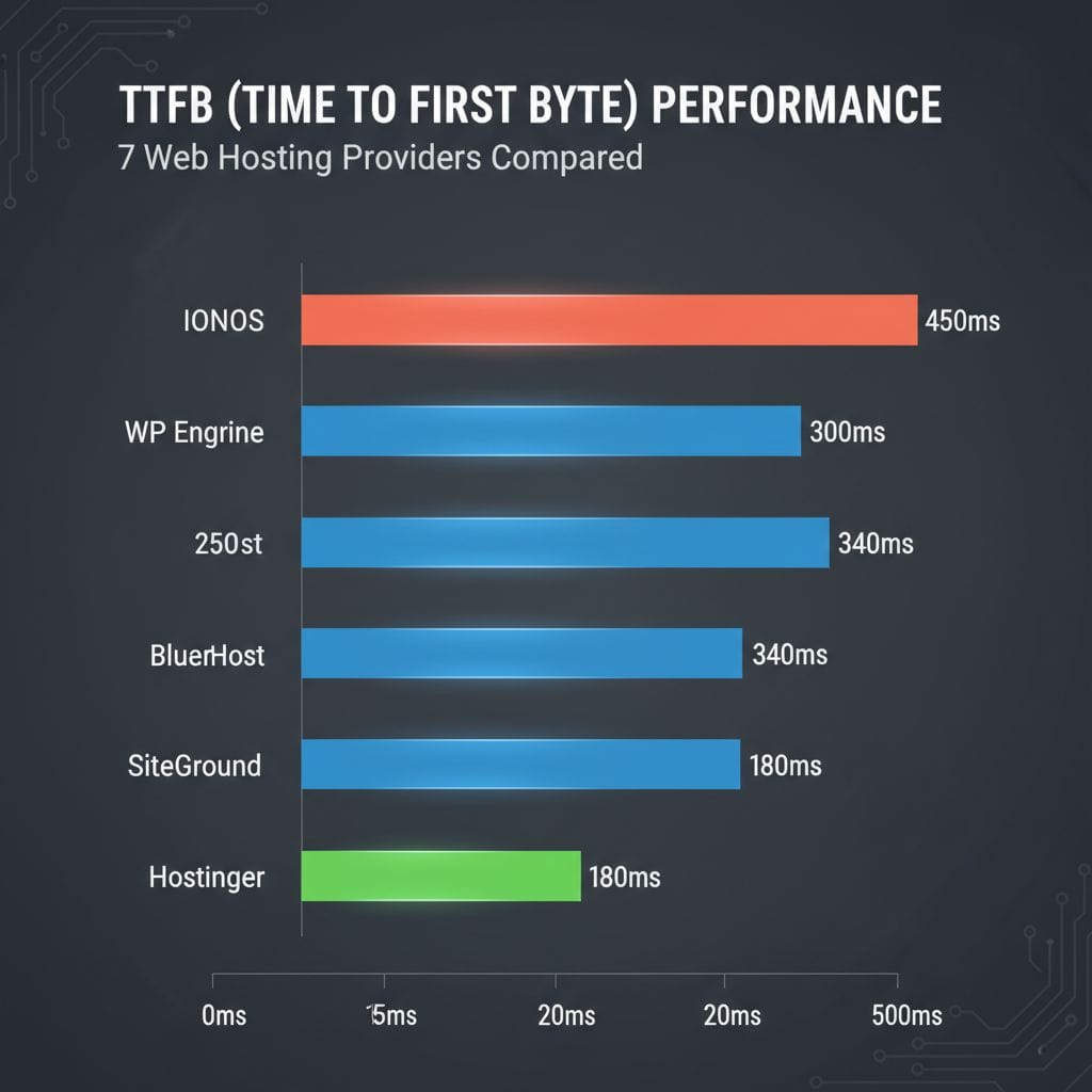 Small business web hosting speed comparison chart 2026 Small business web hosting speed comparison chart 2026