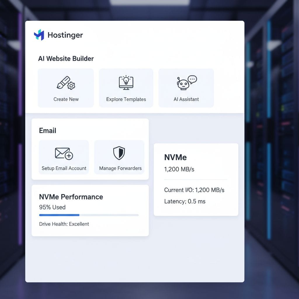 Hostinger hPanel dashboard for small business owners Hostinger hPanel dashboard for small business owners