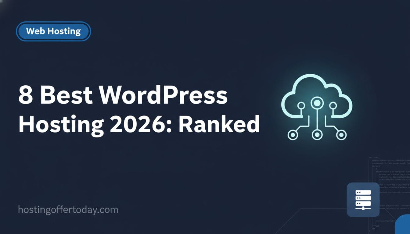8 Best WordPress Hosting 2026: Ranked by Speed & Performance - Featured Image