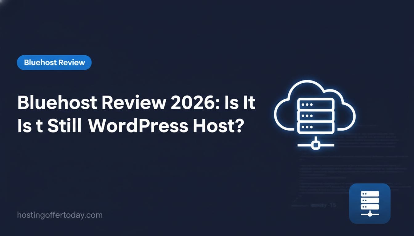 Bluehost Review 2026: Is It Still the Best WordPress Host? - Featured Image