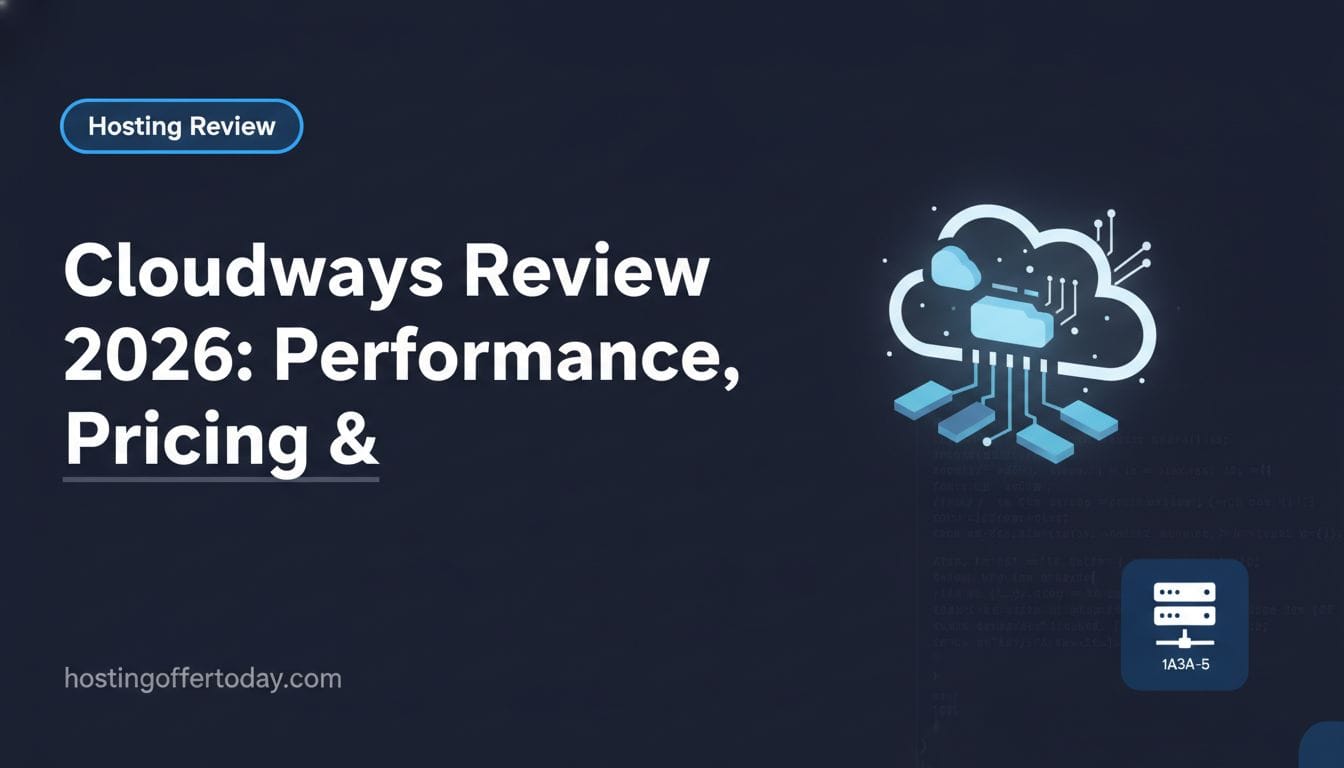 Cloudways Review 2026: Performance, Pricing & Features Tested - Featured Image