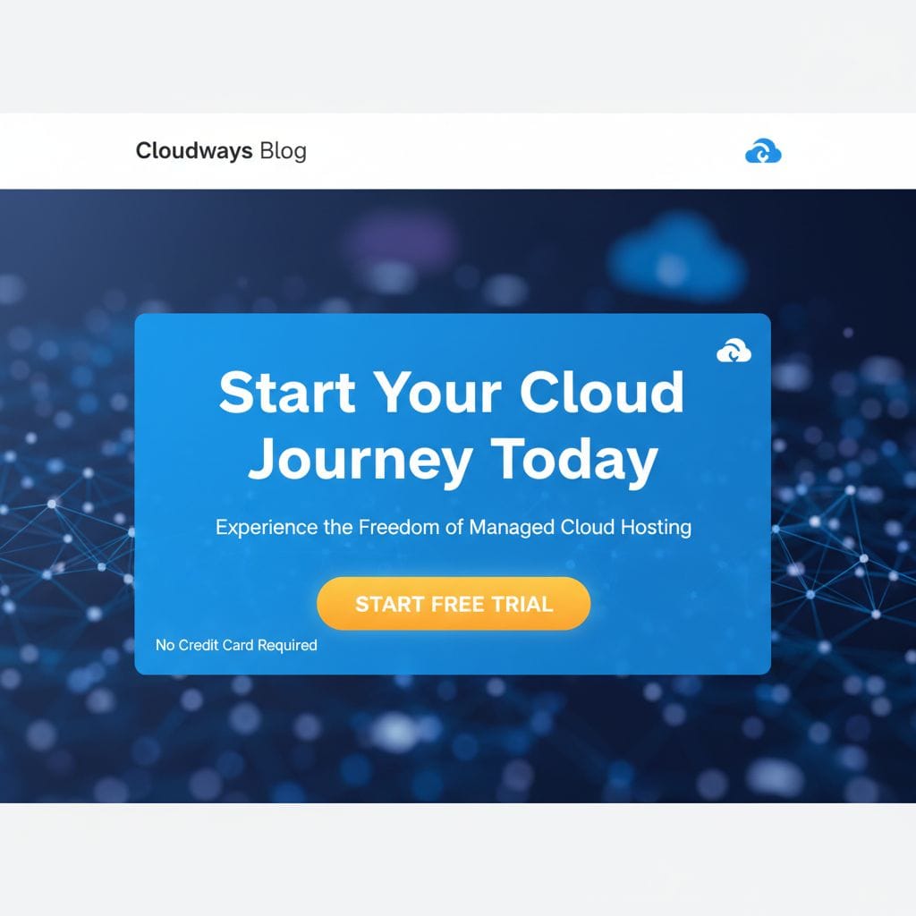 Cloudways Affiliate Call to Action