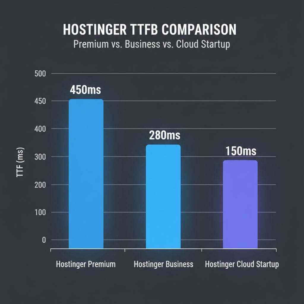 Hostinger server speed test results 2026 TTFB comparison Hostinger server speed test results 2026 TTFB comparison
