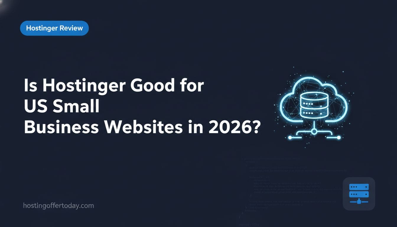Is Hostinger Good for US Small Business Websites in 2026? - Featured Image