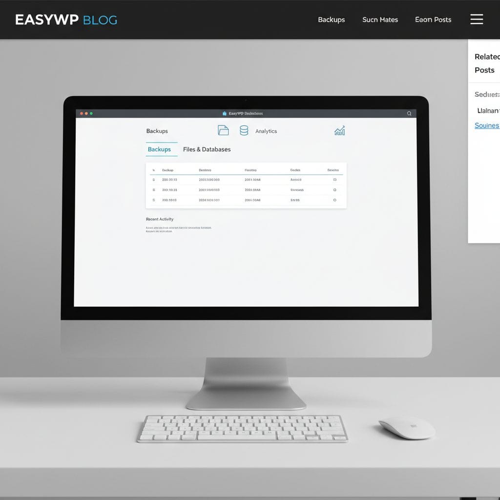 Namecheap EasyWP dashboard performance metrics