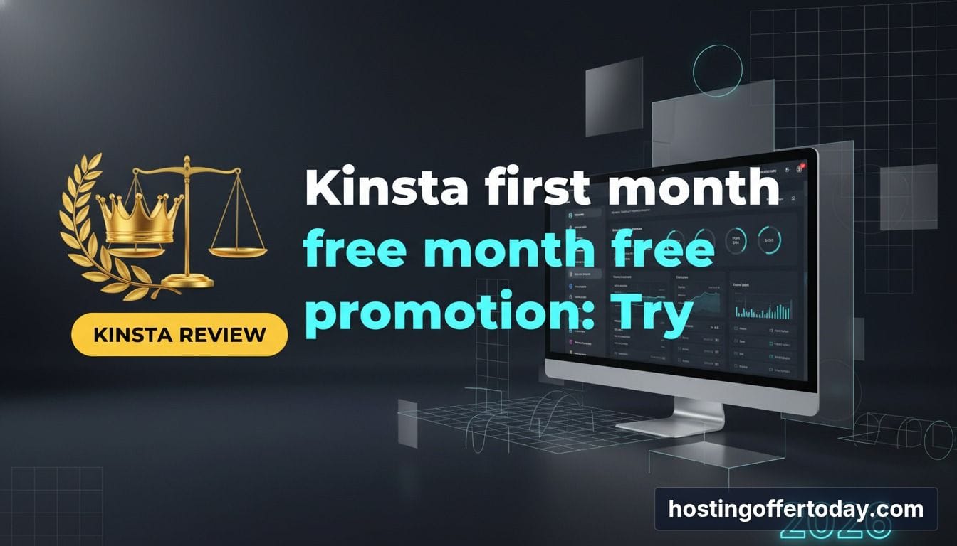 Kinsta first month free promotion: Try It Risk-Free 2026 - Featured Image