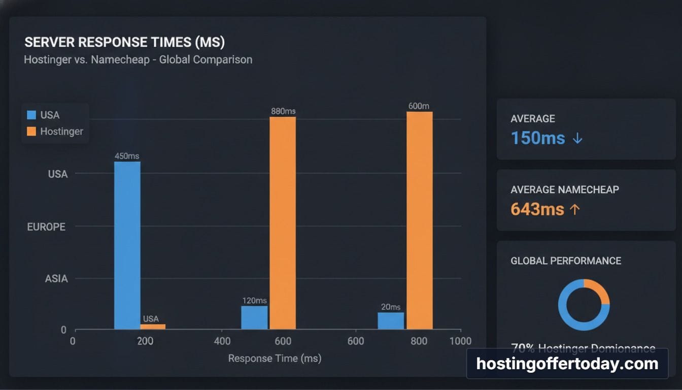 hostinger vs namecheap server response time global comparison chart hostinger vs namecheap server response time global comparison chart